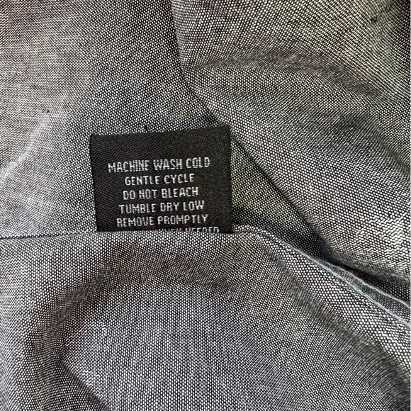 Star Wars Allover Darth Vader Print Cotton Short Sleeve Button Down, Grey, L - Picture 7 of 8